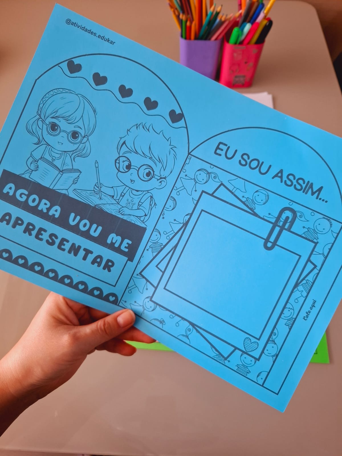 Agora vou me apresentar - Volta às aulas - Imagem 2