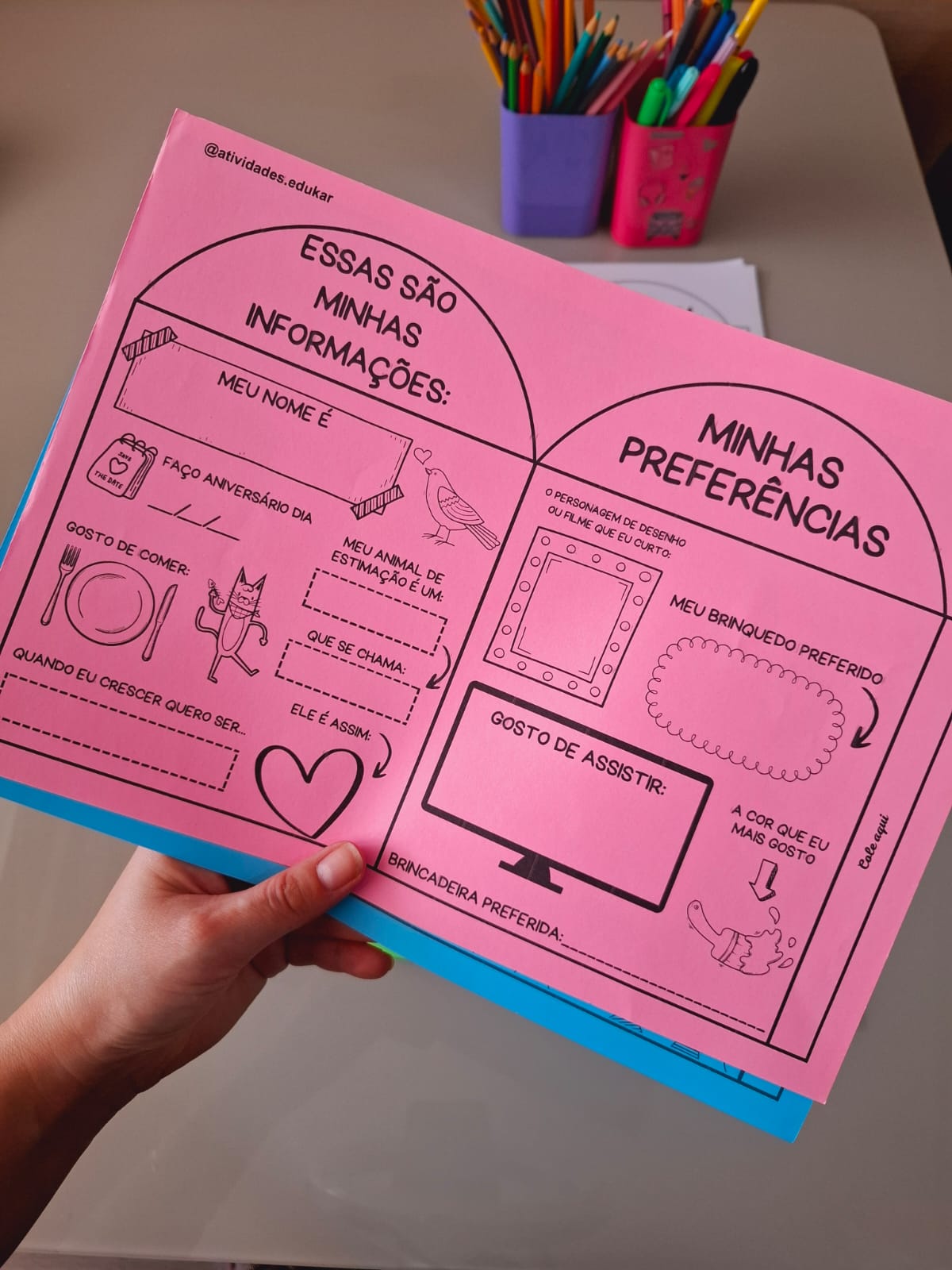 Agora vou me apresentar - Volta às aulas - Imagem 3