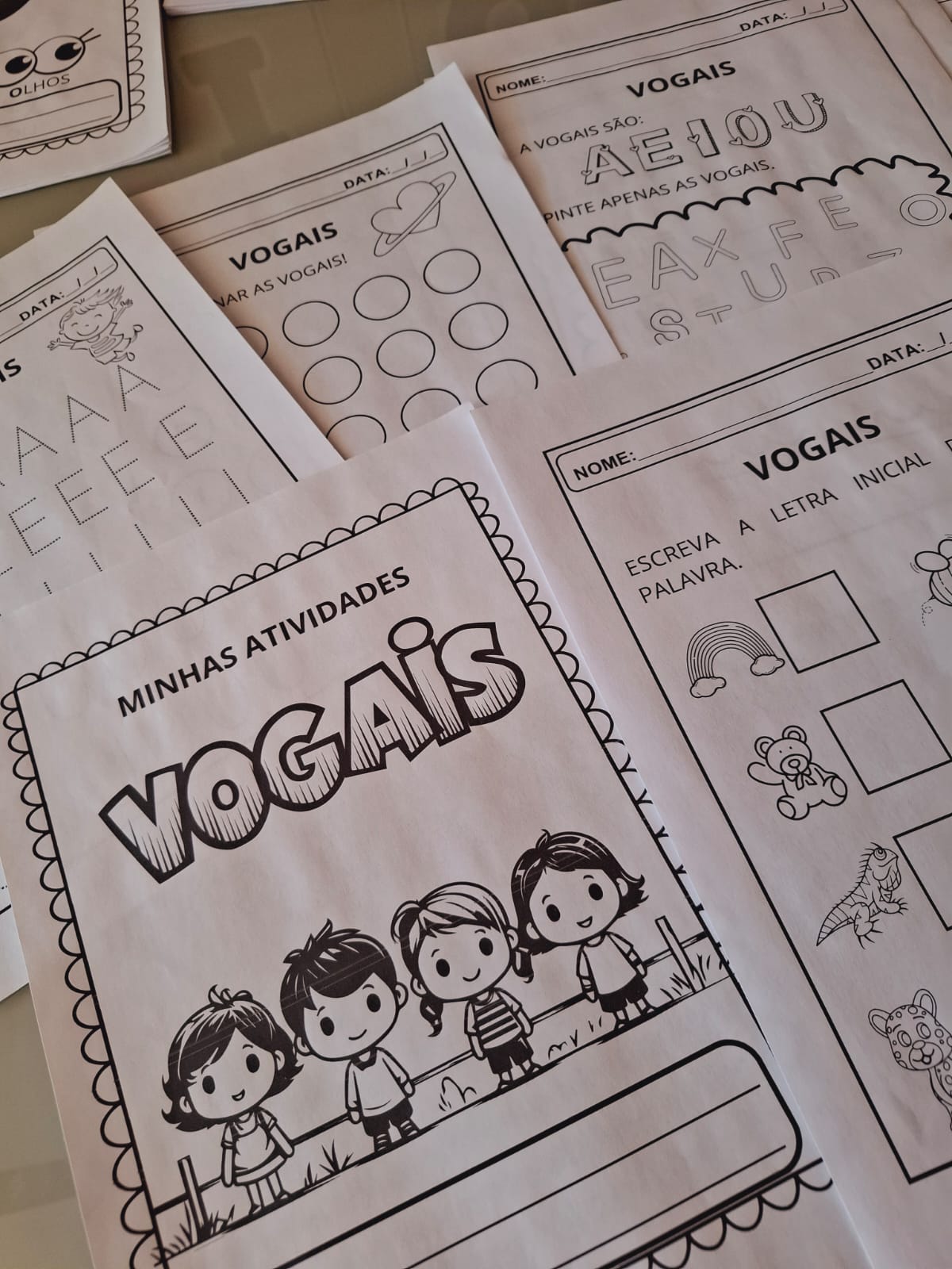 Kit de Portfólio de Vogais + 5 Bônus (promocional) - Imagem 8
