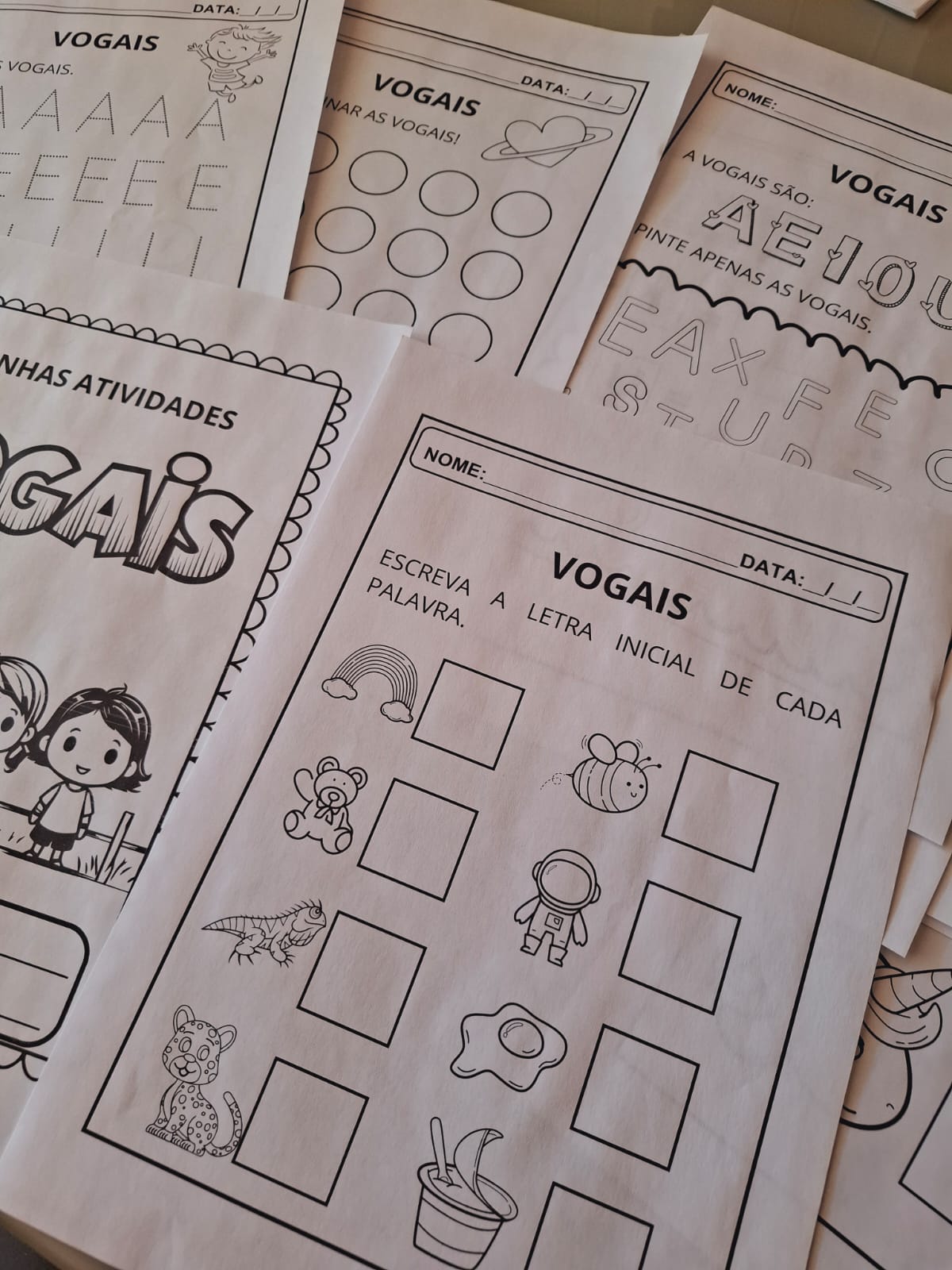 Kit de Portfólio de Vogais + 5 Bônus (promocional) - Imagem 10