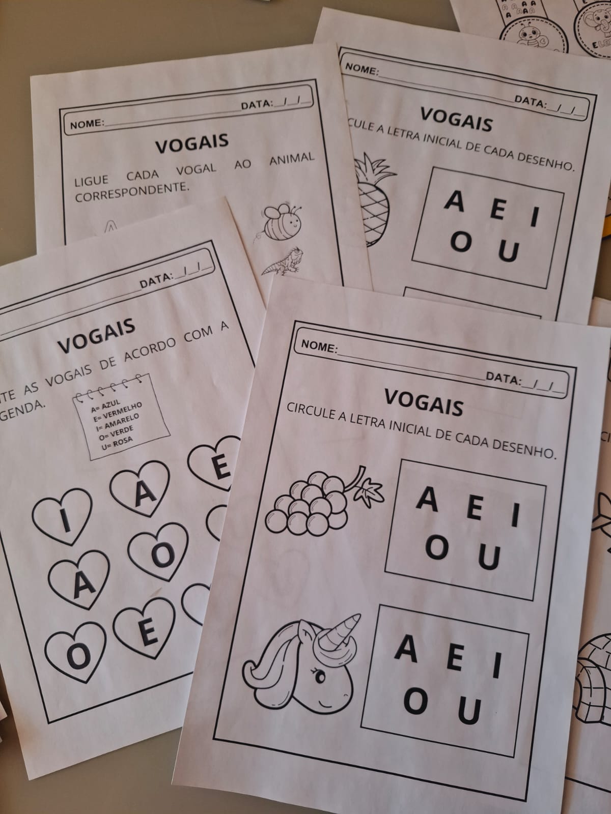 Kit de Portfólio de Vogais + 5 Bônus (promocional) - Imagem 13