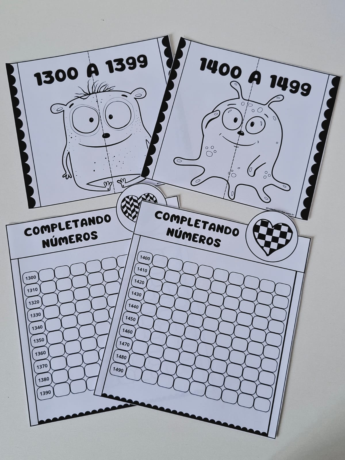 Números de 1000 a 9999 - Imagem 2