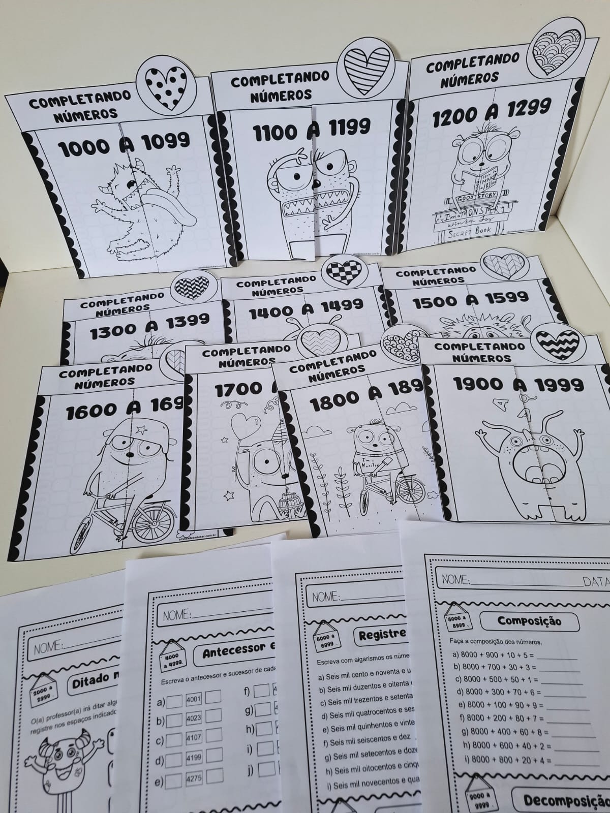 Números de 1000 a 9999 - Imagem 7