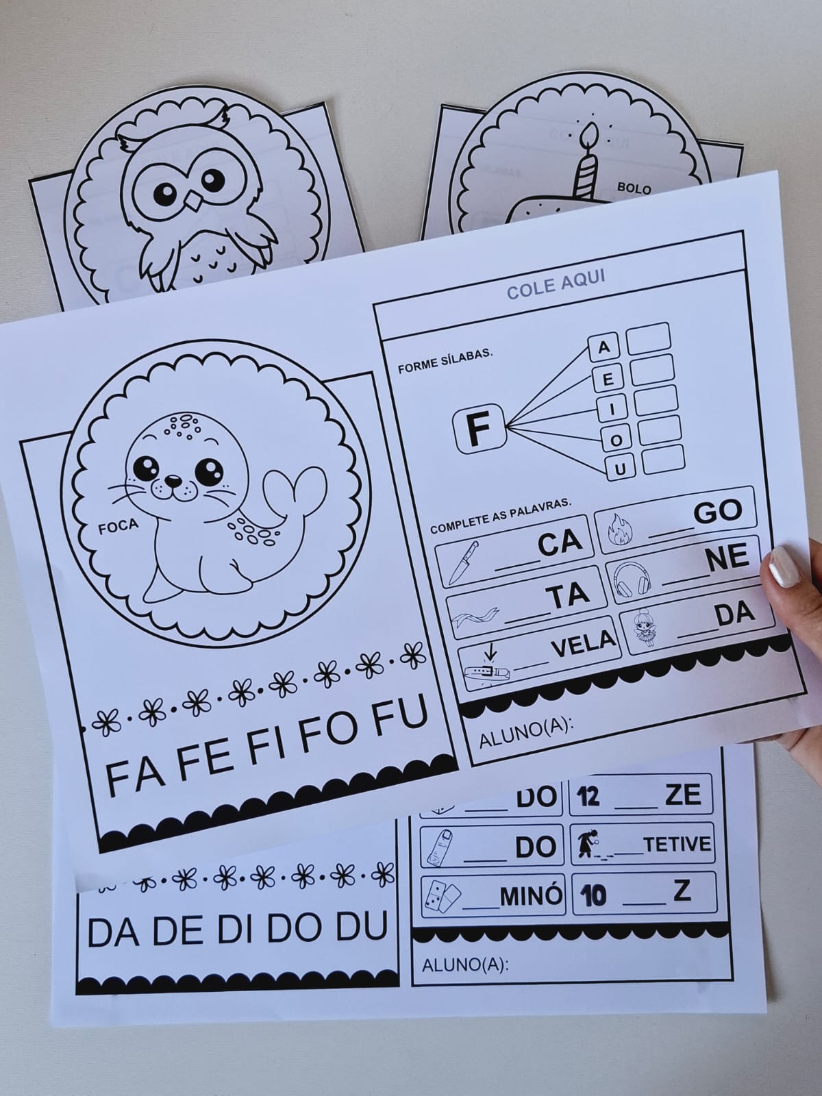 Sílabas simples - Atividade interativa - Imagem 7