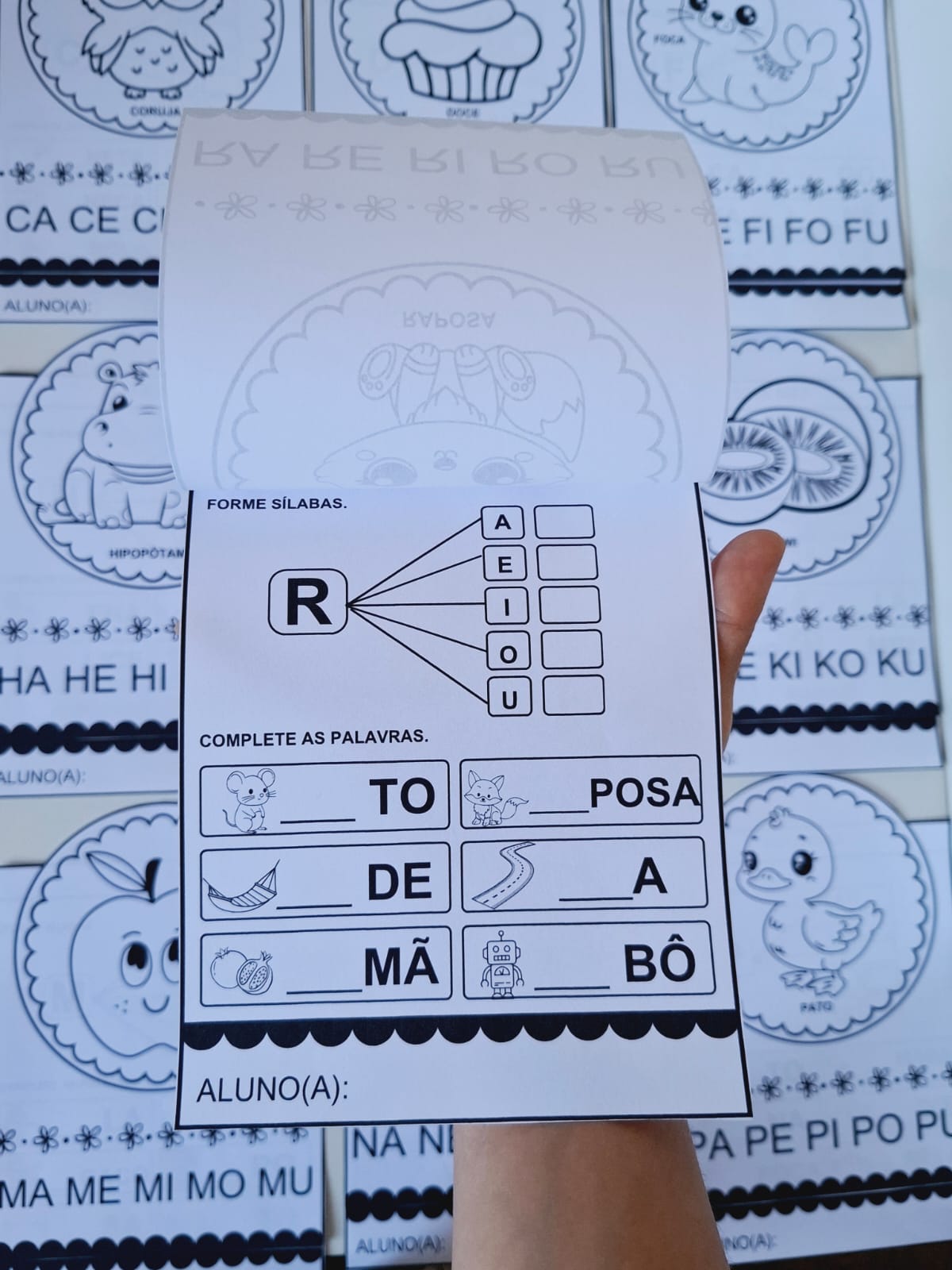 Sílabas simples - Atividade interativa - Imagem 9