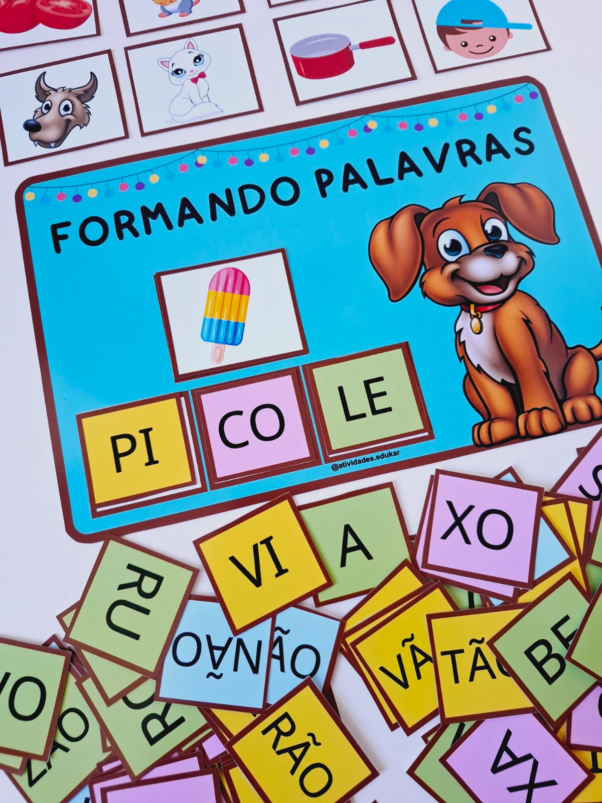 Formando palavras