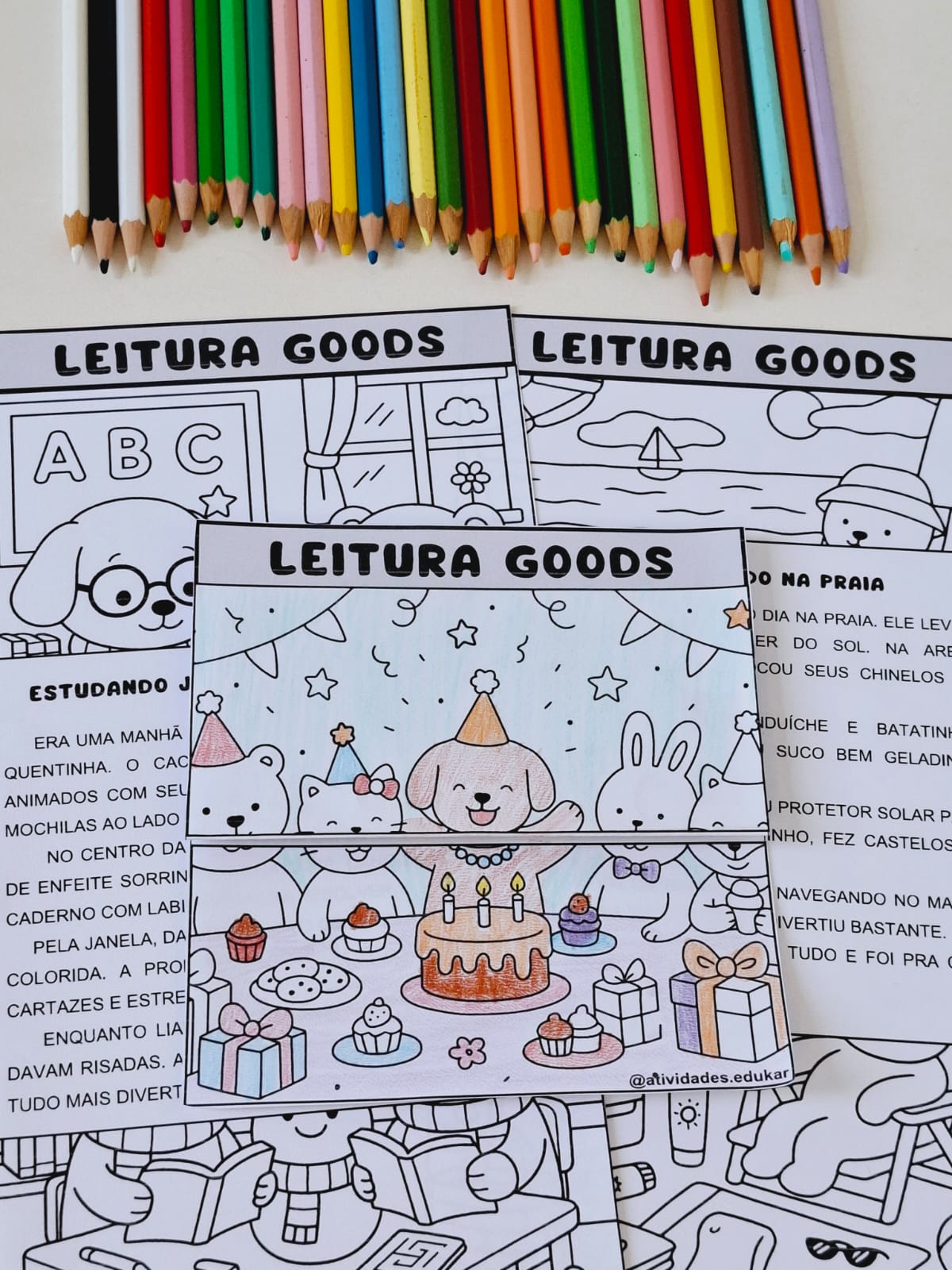 Leitura Goods - Folha interativa