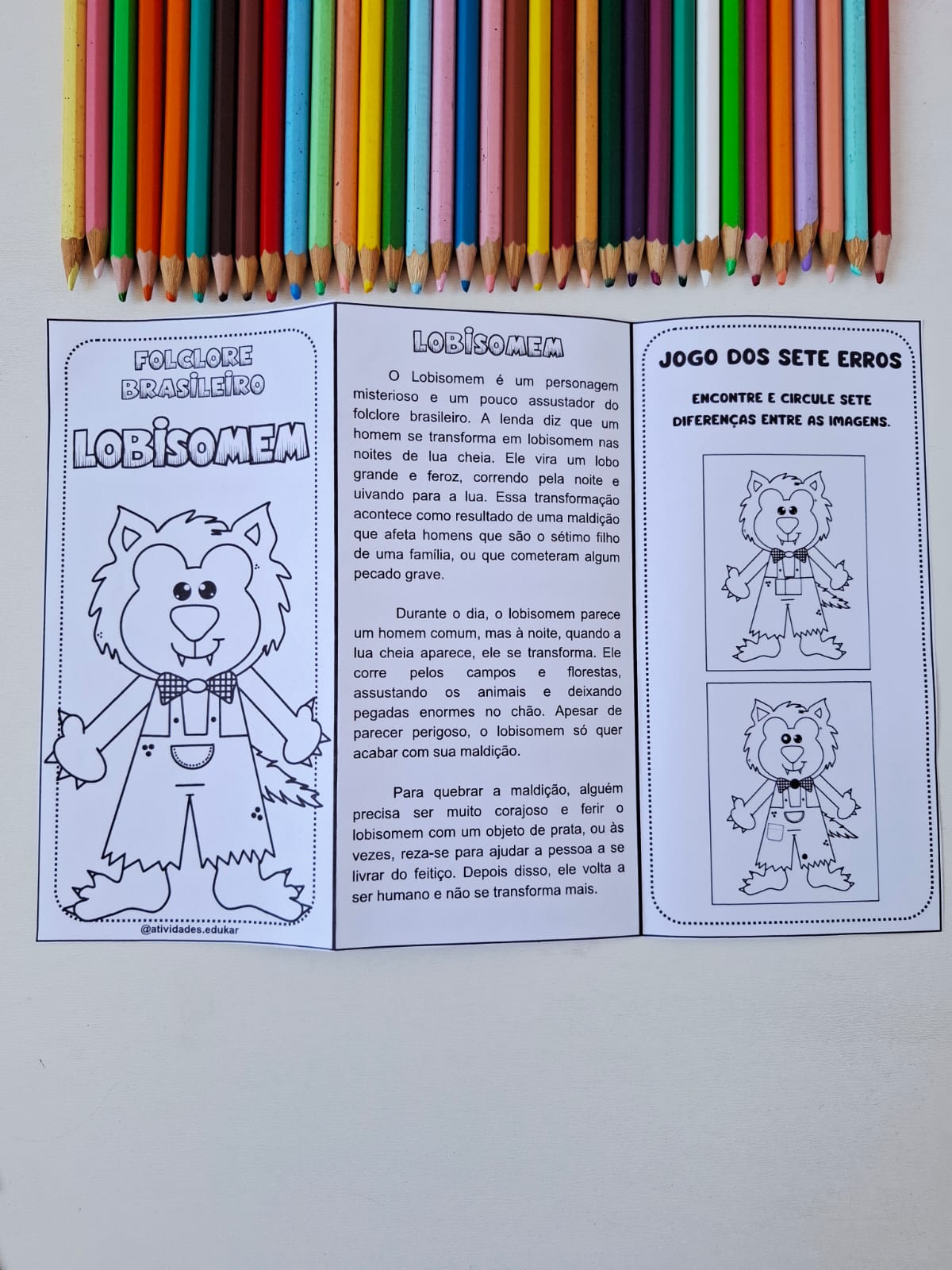 Folhetinhos - Personagens do folclore brasileiro - (Anos Iniciais) - Imagem 12