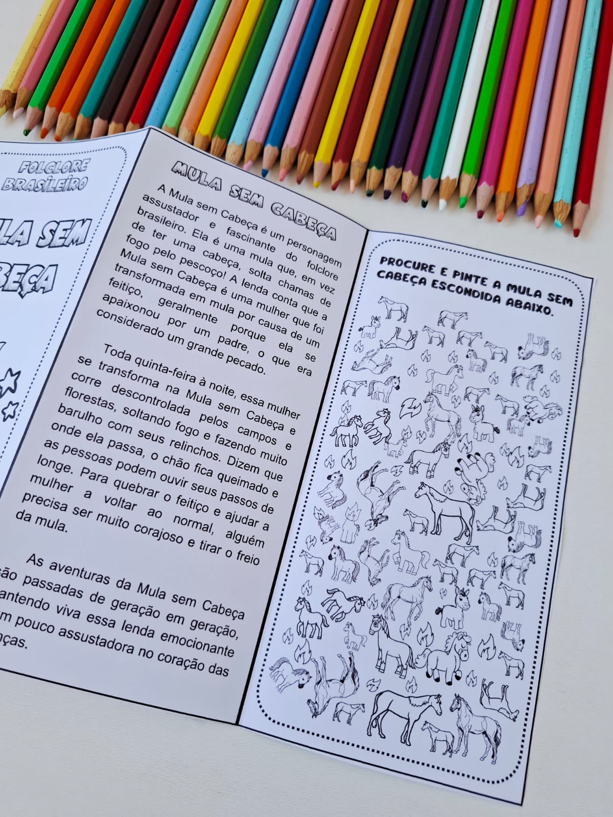 Folhetinhos - Personagens do folclore brasileiro - (Anos Iniciais) - Imagem 14