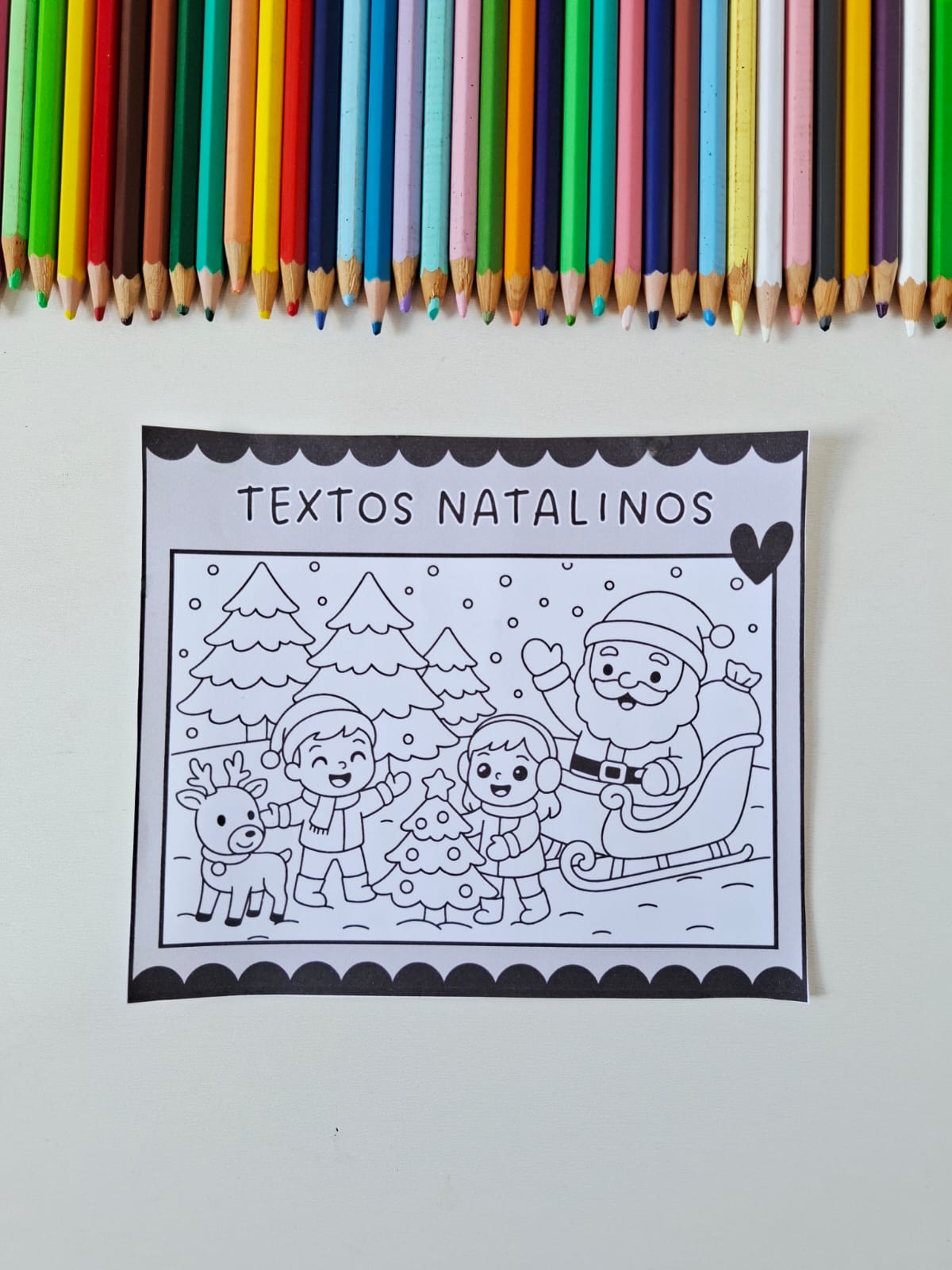 Textos Natalinos - para ler e completar - Imagem 7