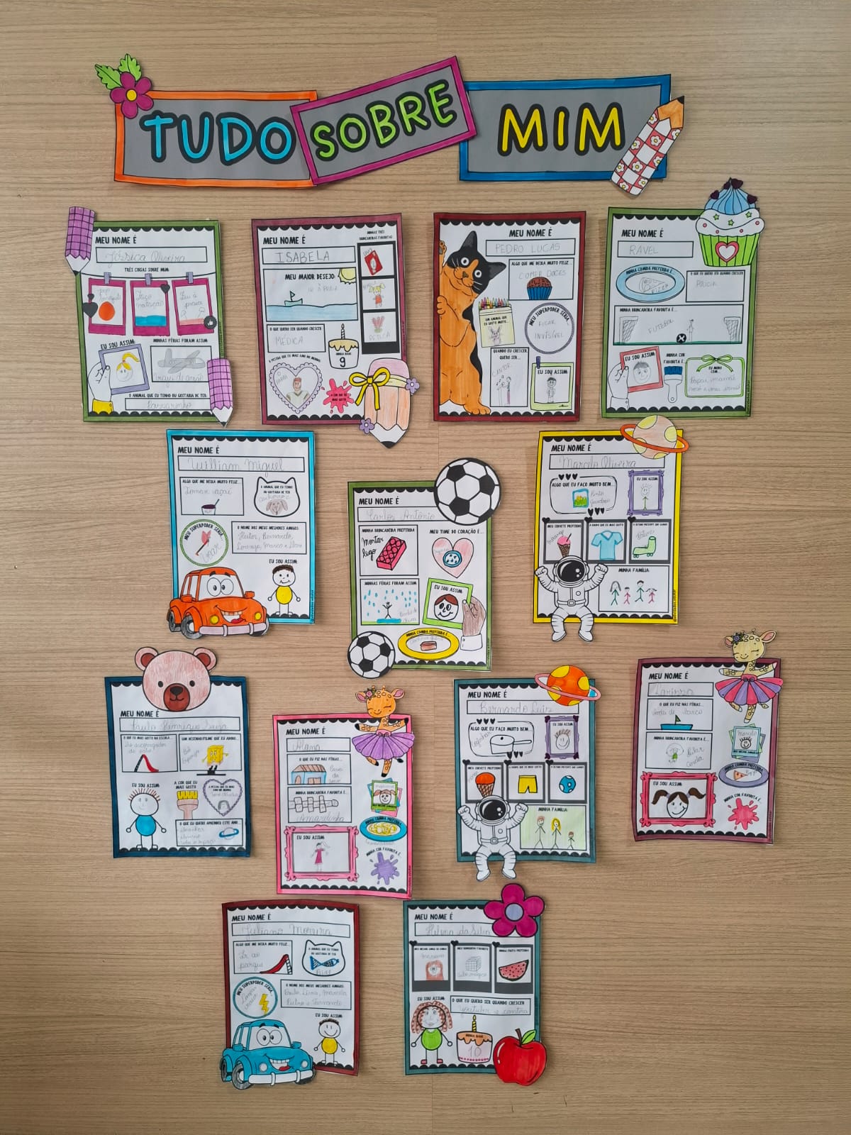 Tudo sobre mim - Atividade/mural de volta às aulas - Imagem 3