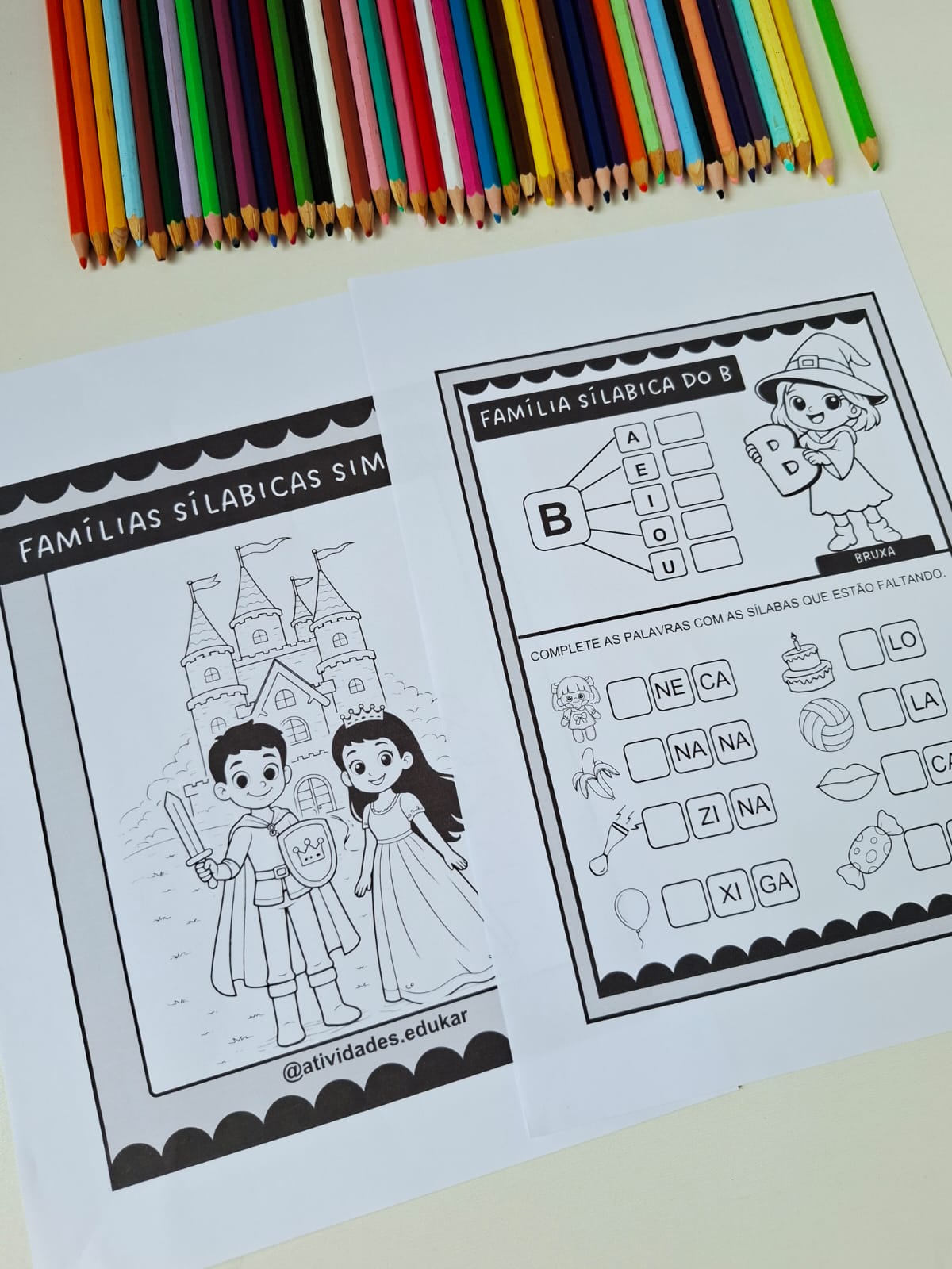 Conhecendo as sílabas simples - Contos de fadas - Imagem 2