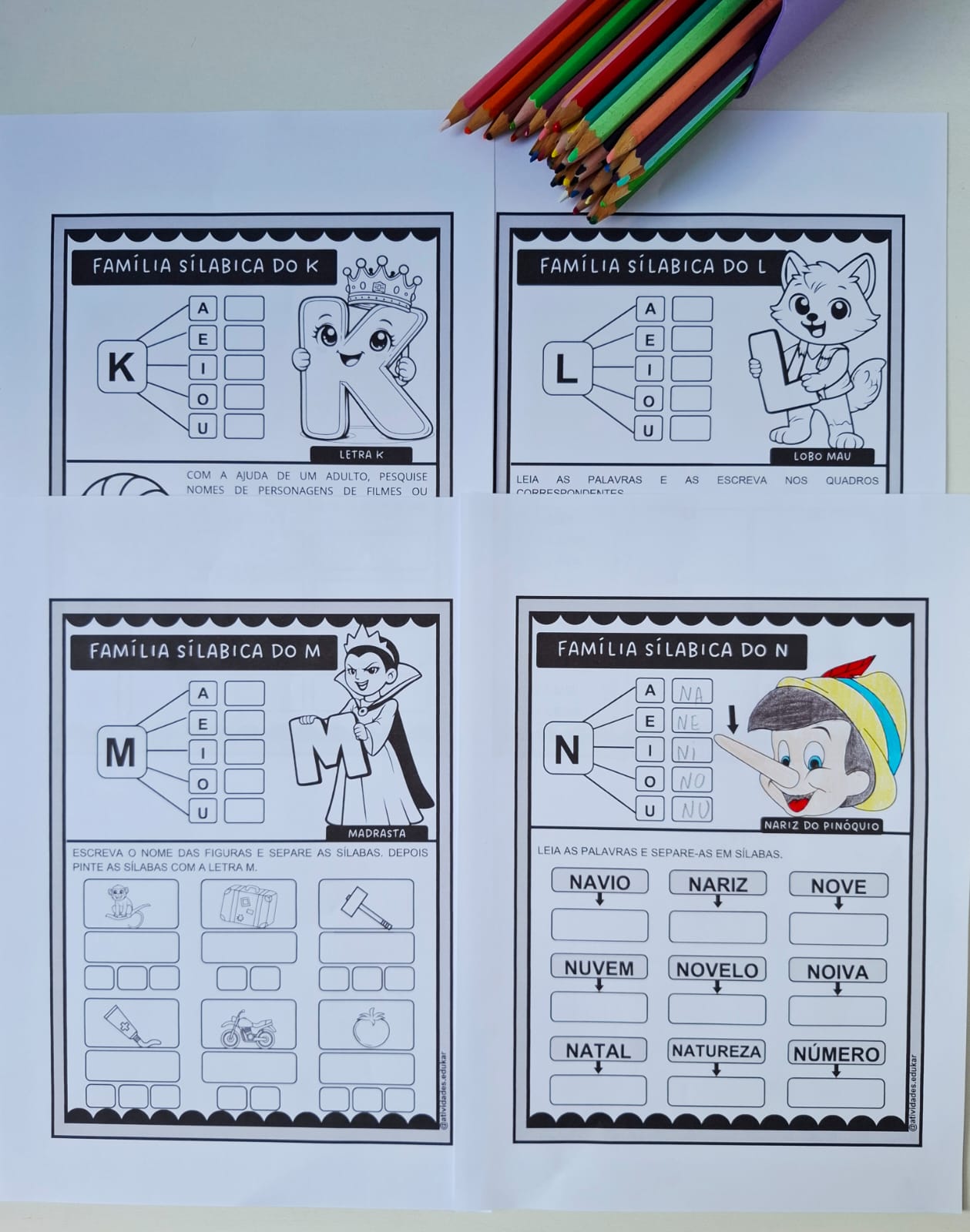 Conhecendo as sílabas simples - Contos de fadas - Imagem 5