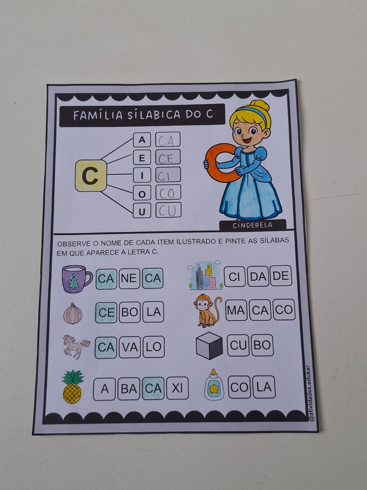 Conhecendo as sílabas simples - Contos de fadas - Imagem 10