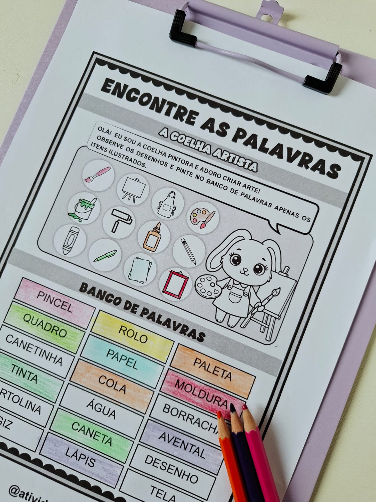 Encontre as palavras