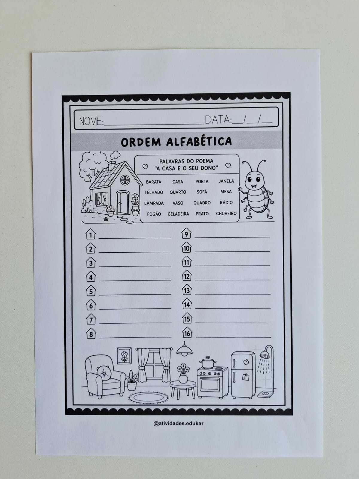 A Casa e o Seu Dono - Sequência Didática e Mural - Imagem 9